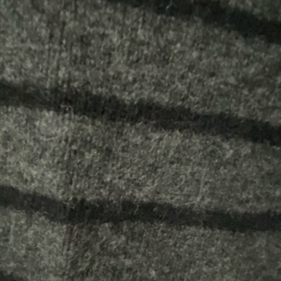 Gray Emporio Armani sweater with black stripes - Picture 6 of 11
